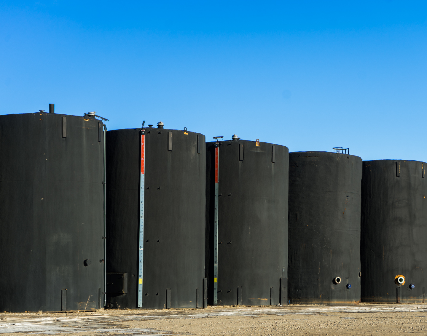 750 BBL Sales and Production Tanks